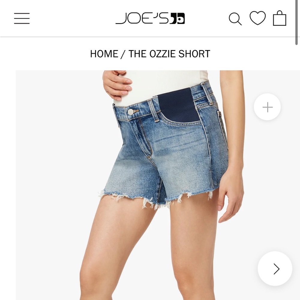 Joe’s THE OZZIE SHORT maternity